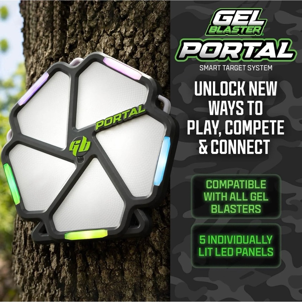 Portal Smart Target System - Black with Multi LED Accents